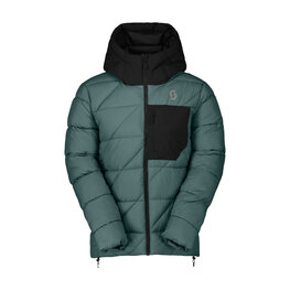 SCOTT Cyklistická zateplená bunda - INSULOFT WARM - modrá/černá