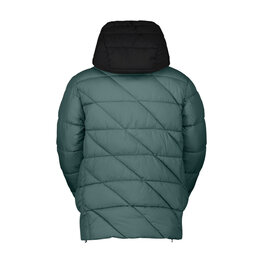 SCOTT Cyklistická zateplená bunda - INSULOFT WARM - modrá/černá