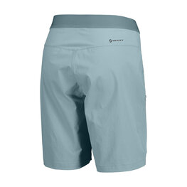 SCOTT Cyklistické kalhoty krátké bez laclu - EXPLORAIR LIGHT W - modrá