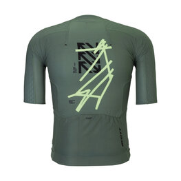 SCOTT Cyklistický dres s krátkým rukávem - ULTD AERO - zelená