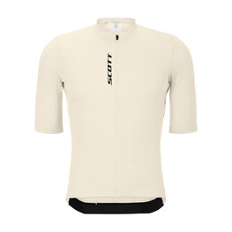 SCOTT Cyklistický dres s krátkým rukávem - PRO - bílá