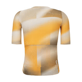 SCOTT Cyklistický dres s krátkým rukávem - PRO SL - béžová/oranžová