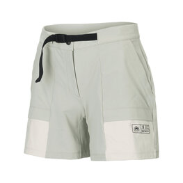 SCOTT Cyklistické kalhoty krátké bez laclu - EXPLORAIR ESCAPE W - šedá/bílá