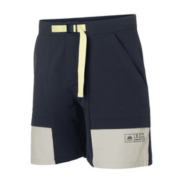 SCOTT Cyklistické kalhoty krátké bez laclu - EXPLORAIR ESCAPE - modrá/šedá