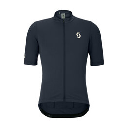 SCOTT Cyklistický dres s krátkým rukávem - ENDURANCE - modrá