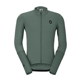SCOTT Cyklistický dres s dlouhým rukávem letní - ENDURANCE - zelená