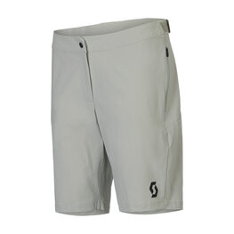 SCOTT Cyklistické kalhoty krátké bez laclu - VERTIC LT W/PAD W - šedá