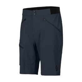 SCOTT Cyklistické kalhoty krátké bez laclu - EXPLORAIR LIGHT - modrá