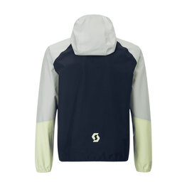 SCOTT voděodolná bunda - EXPLORAIR LIGHT DRYO 2.5L JR - modrá/šedá/žlutá