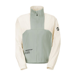 SCOTT voděodolná bunda - EXPLORAIR ESCAPE W - bílá/zelená