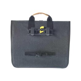 BASIL Cyklistická taška - URBAN DRY - šedá