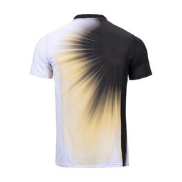 KENNY Cyklistický dres s krátkým rukávem - INDY - žlutá/černá