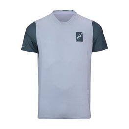 KENNY Cyklistický dres s krátkým rukávem - INDY 25 - bílá/zelená