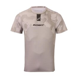 KENNY Cyklistický dres s krátkým rukávem - PATROL - béžová