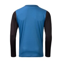 KENNY Cyklistický dres s dlouhým rukávem letní - CHARGER ELITE - modrá