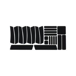 BBB nálepky - BBP-71 MULTI VIS 3M - černá