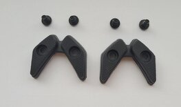 DMT náhradní podpatek - HEEL PIECE - černá