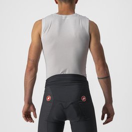 CASTELLI Cyklistické triko bez rukávů - ACTIVE COOLING - šedá