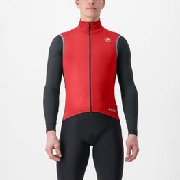 CASTELLI Cyklistická vesta - PERFETTO RoS 2 - červená