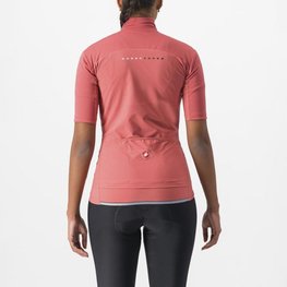 CASTELLI Cyklistický dres s krátkým rukávem - PERFETTO RoS 2 W WIND - červená