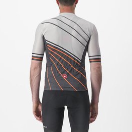 CASTELLI Cyklistický dres s krátkým rukávem - SPEED STRADA - šedá