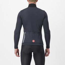 CASTELLI Cyklistický dres s dlouhým rukávem zimní - ENTRATA THERMAL - černá