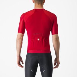 CASTELLI Cyklistický dres s krátkým rukávem - AERO RACE 7.0 - červená