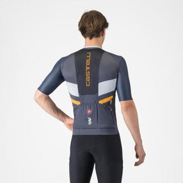 CASTELLI Cyklistický dres s krátkým rukávem - UNLIMITED PRO - modrá