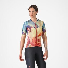 CASTELLI Cyklistický dres s krátkým rukávem - UNLIMITED PRO W - vícebarevná