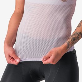 CASTELLI Cyklistické triko bez rukávů - PRO MESH W - fialová