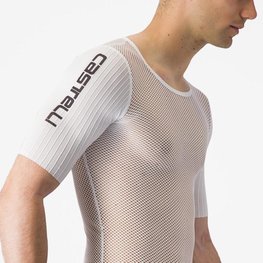 CASTELLI Cyklistické triko s krátkým rukávem - BOLERO SS - bílá