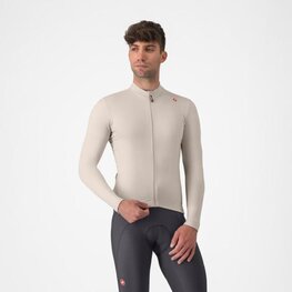 CASTELLI Cyklistický dres s dlouhým rukávem zimní - ESPRESSO THERMAL - šedá