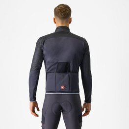 CASTELLI Cyklistická zateplená bunda - UNLIMITED - černá
