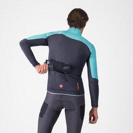 CASTELLI Cyklistická zateplená bunda - UNLIMITED - světle modrá