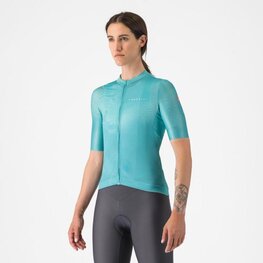 CASTELLI Cyklistický dres s krátkým rukávem - FANTASIA - modrá