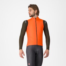 CASTELLI Cyklistická vesta - PERFETTO AIR - oranžová