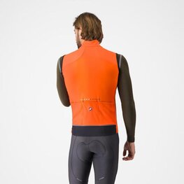 CASTELLI Cyklistická vesta - PERFETTO AIR - oranžová