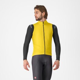 CASTELLI Cyklistická vesta - PERFETTO AIR - žlutá