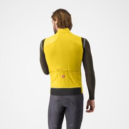 CASTELLI Cyklistická vesta - PERFETTO AIR - žlutá