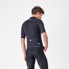 CASTELLI Cyklistická větruodolná bunda - DO.DI.CI. SHORT SLEEVE - černá