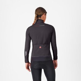 CASTELLI Cyklistická zateplená bunda - ALPHA 150 W - černá