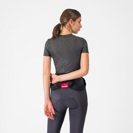 CASTELLI Cyklistické triko s krátkým rukávem - MEDIO BASE LAYER W - šedá
