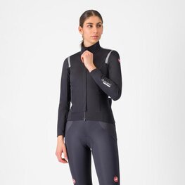 CASTELLI Cyklistická zateplená bunda - PERFETTO ROS 3 W - černá
