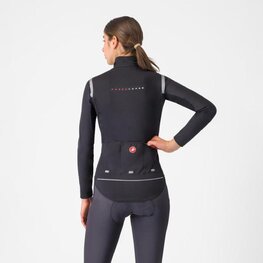 CASTELLI Cyklistická zateplená bunda - PERFETTO ROS 3 W - černá