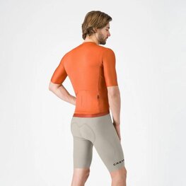 CASTELLI Cyklistické kalhoty krátké s laclem - ESPRESSO 2 - ivory