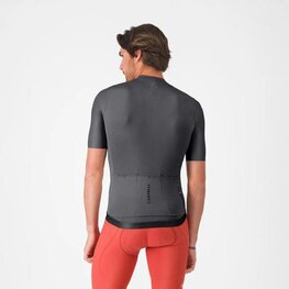 CASTELLI Cyklistický dres s krátkým rukávem - ESPRESSO 2 - šedá