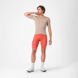 CASTELLI Cyklistický dres s krátkým rukávem - ESPRESSO 2 - béžová