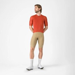 CASTELLI Cyklistický dres s krátkým rukávem - ESPRESSO 2 - červená