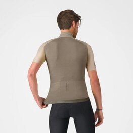 CASTELLI Cyklistická vesta - ESPRESSO 2 - béžová