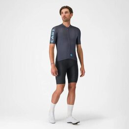 CASTELLI Cyklistický dres s krátkým rukávem - ENTRATA APEX - modrá